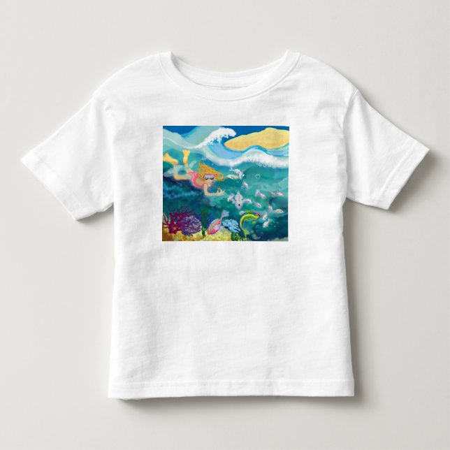 Urlaub im Meer Kleinkind T-shirt (Vorderseite)