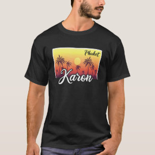 Urlaub im Vintage-Stil Thailand Asien Reise Karon T-Shirt