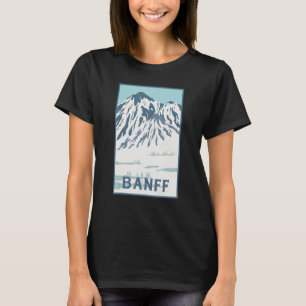 Urlaub in den Bergen Banff Kanadas National T-Shirt