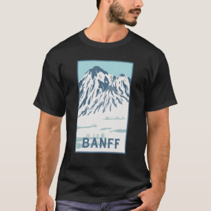 Urlaub in den Bergen Banff Kanadas National T-Shirt