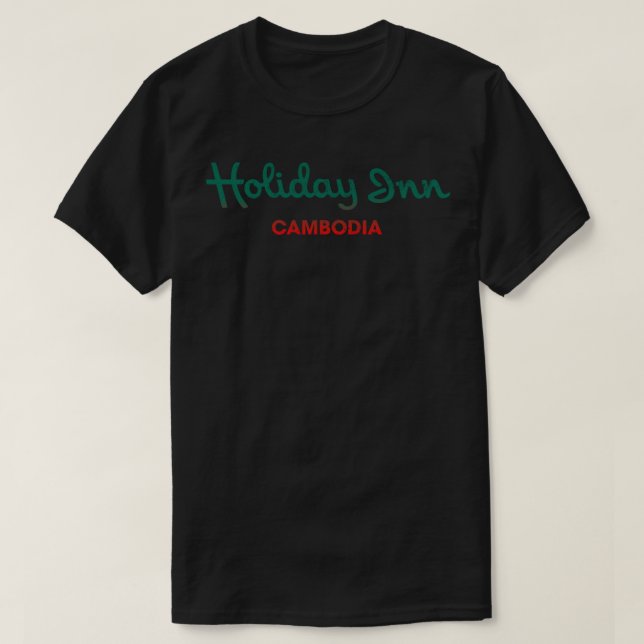 Urlaub in Kambodscha T-Shirt (Design vorne)