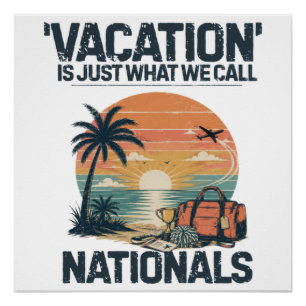 Urlaub ist genau das, was wir die Landesmeistersch Poster