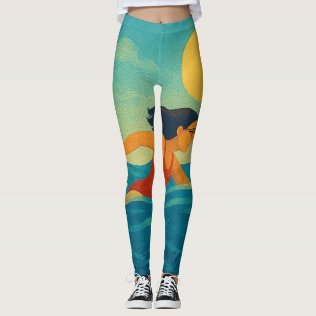 Urlaub ist leggings (Vorderseite)