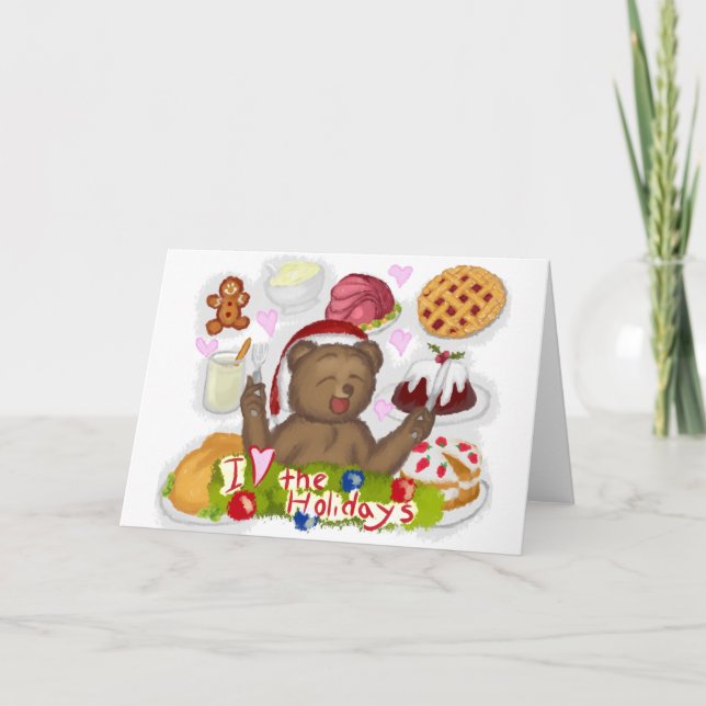 Urlaub Karte (Vorderseite)