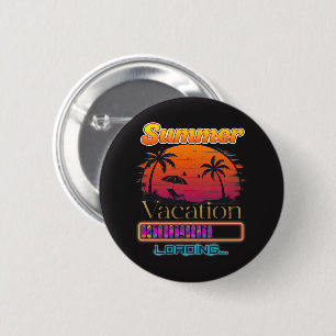 Urlaub Laden Sommer Sonnenuntergang Strand Button