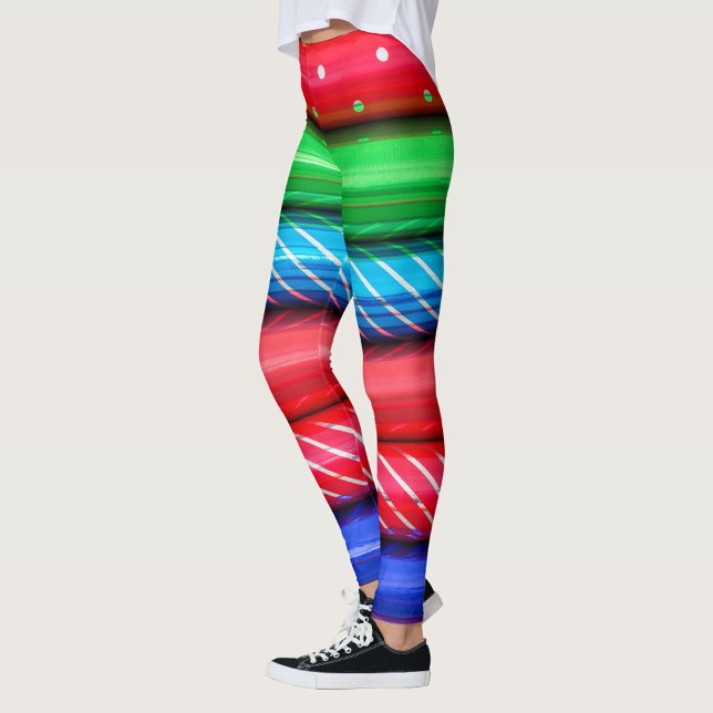 Urlaub Leggings ( Colorful leggings featuring vibrant patterns. )