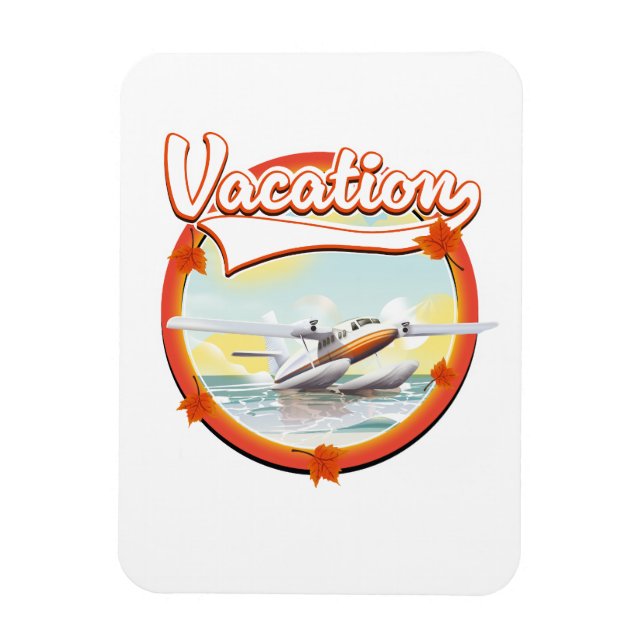 Urlaub Logo Magnet (Vertikal)