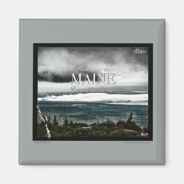 Urlaub, Maine Magnet (Vorne)