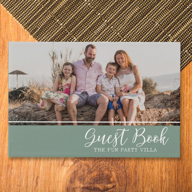 Urlaub Mieter Kommentare Sage Green Foto Gästebuch (Modern Sage Green Vacation Home Guest Book for guests feedback  )