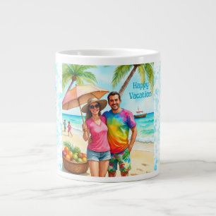 Urlaub mit familienspezifischer Tasse