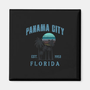 Urlaub Panama City Florida Est 1953 Sommer Männer Magnet