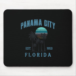 Urlaub Panama City Florida Est 1953 Sommer Männer Mousepad