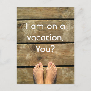Urlaub Postkarte