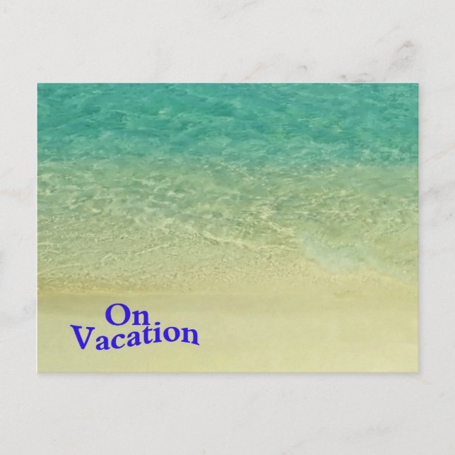 Urlaub Postkarte (Vorderseite)