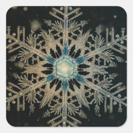 Urlaub Quadratischer Aufkleber