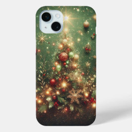 URLAUB ROTE GREEN GOLD SILVER ORNAMENTS Case-Mate iPhone HÜLLE