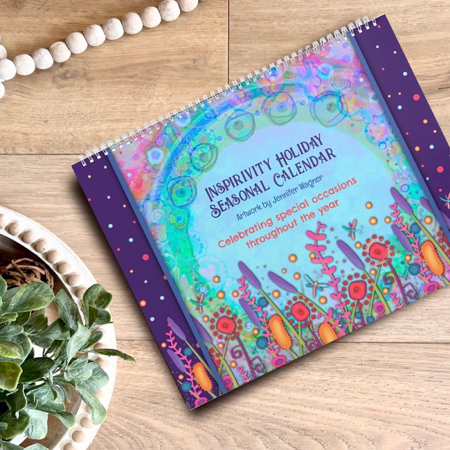 Urlaub Saisonaler Hübsch 2024 Inspirivity Occasion Kalender (Seasonal Inspirivity calendar )