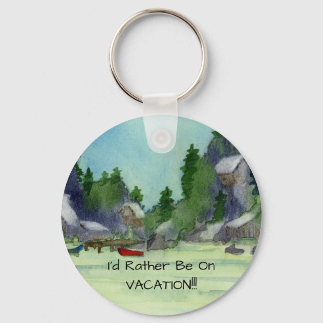 Urlaub Schlüsselanhänger (Vorderseite)