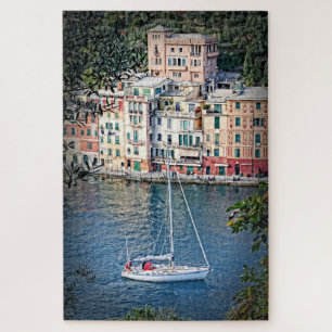 Urlaub Segeln nach Portofino Italien -20x30-1014 p