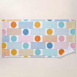 Urlaub Spannung Strandtuch