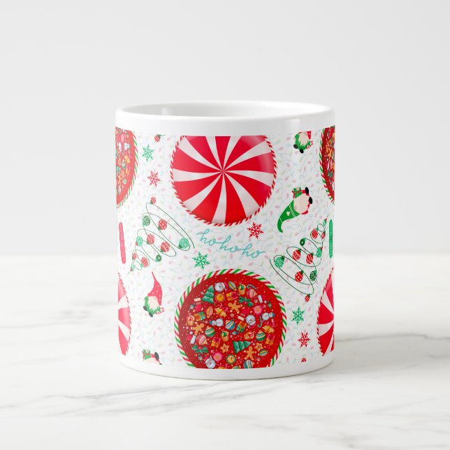 Urlaub Spaß Jumbo-Tasse (Vorderseite)