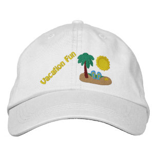 Urlaub Strand bestickte Mütze Baseballkappe