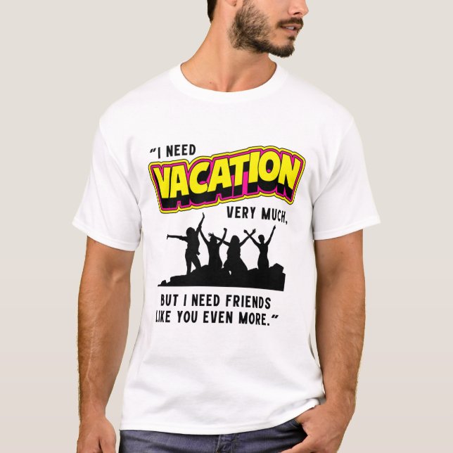 URLAUB T-Shirt (Vorderseite)