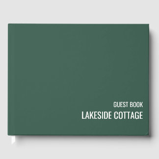 Urlaub Vermietung Grün Minimalistisch Moderne Airb Gästebuch