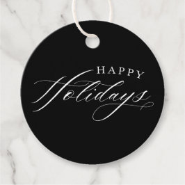 URLAUB WRAPPING Happy Holidays niedlich elegantes  Geschenkanhänger