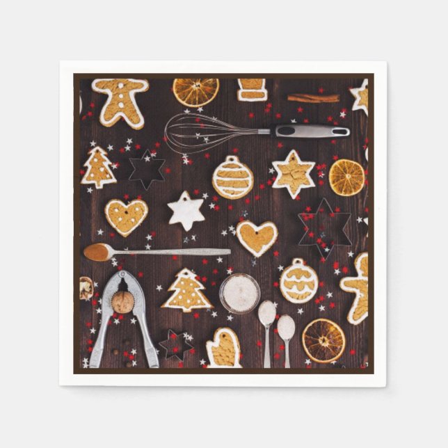 Urlaubbuchen Serviette (Vorderseite)