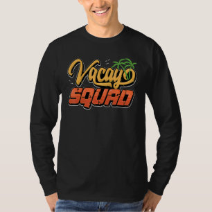 Urlaubs-Truppe Sommerferien Familie Freunde Reise T-Shirt