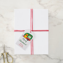 Urlaubscamper, Personalisierte Weihnachten Geschenkanhänger