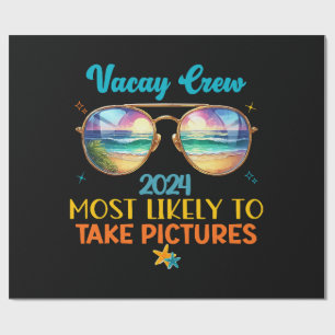 Urlaubscrew 2024 geschenkpapier