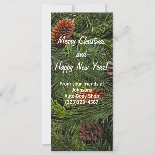 Urlaubsförderung 2016 Kalenderkarte (Vorderseite)