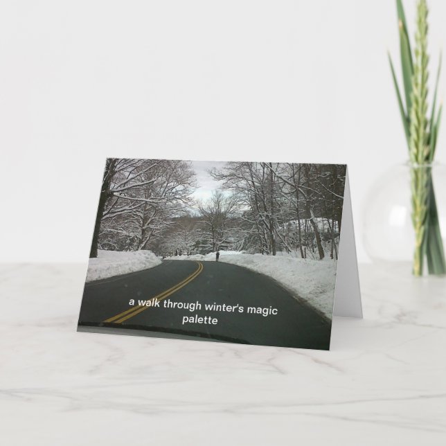 Urlaubsgrüße Feiertagskarte (Vorderseite)