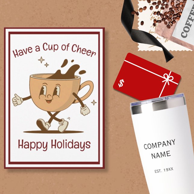 Urlaubskarte - Saisonale Geschenkkarten für Untern Feiertagskarte (Company Branded Gift  Ideas for Employees)