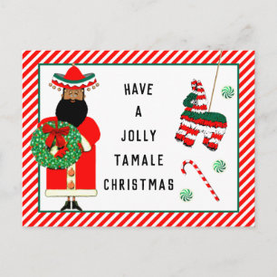 Urlaubskarten Funny Feliz Navidad Feiertagspostkarte