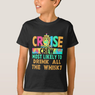 Urlaubskreuzfahrt-Mannschaft, die am wahrscheinlic T-Shirt