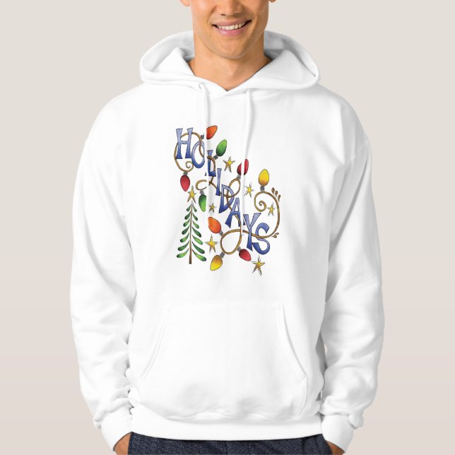 Urlaubslicht Hoodie (Vorderseite)