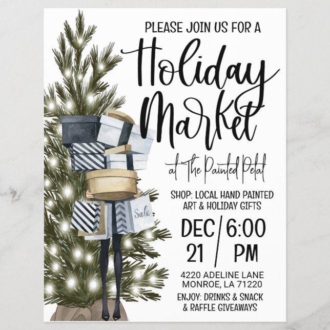 Urlaubsmarkt Flyer (Vorne)