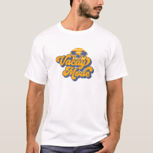 Urlaubsmodus: Funny Retro Familienurlaub T-Shirt