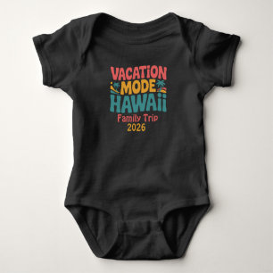 Urlaubsmodus Hawaii Tropisches Paradies Sommer Sti Baby Strampler