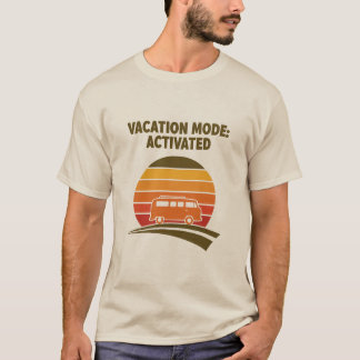 Urlaubsmodus Retro T-Shirt