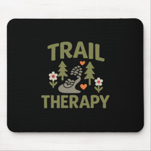 Urlaubsmodus-Trail-Therapie-Wandern-Natur-Grafik Mousepad