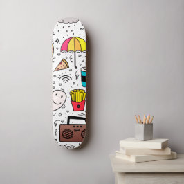 Urlaubsmuster Skateboard