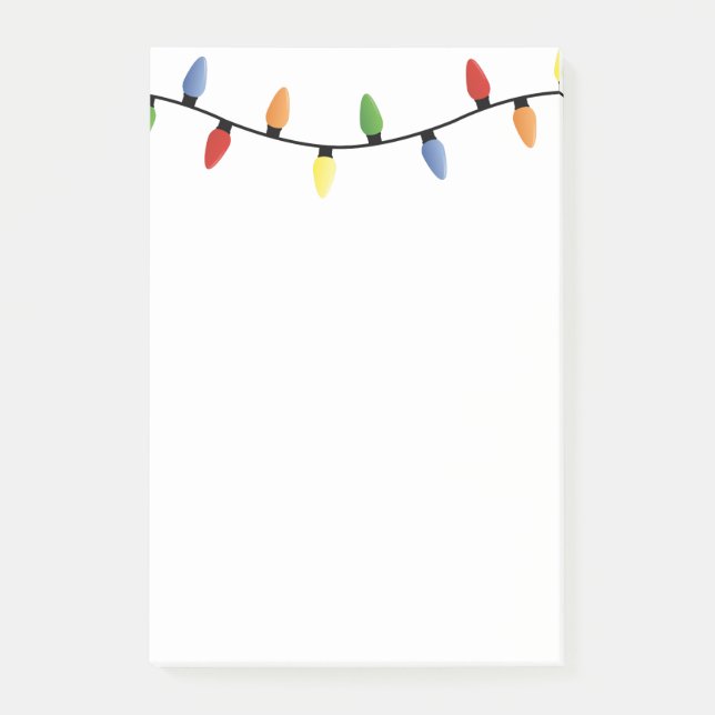Urlaubsnachmitteilungen Post-it Klebezettel (Vorderseite)