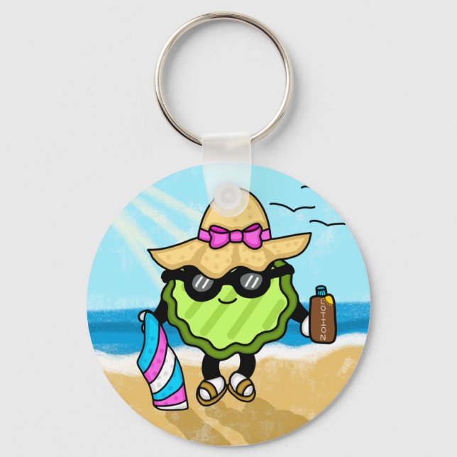Urlaubspackel | Holiday Pickle Magnet Schlüsselanhänger (Vorderseite)