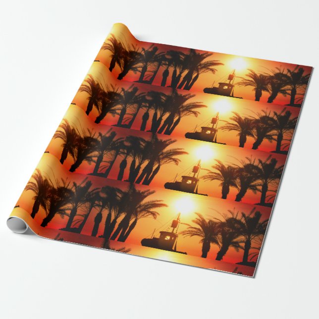 Urlaubspapier Geschenkpapier (Ungerollt)