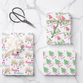 Urlaubspapier Geschenkpapier Set