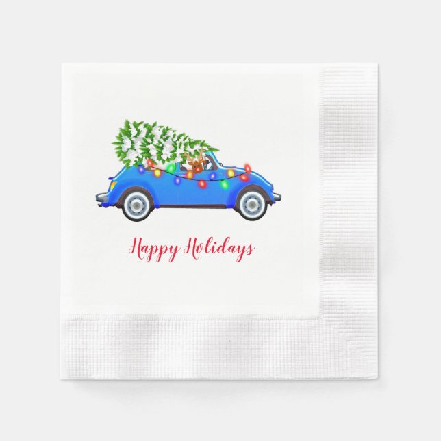 Urlaubspapier Napkins Serviette (Vorderseite)